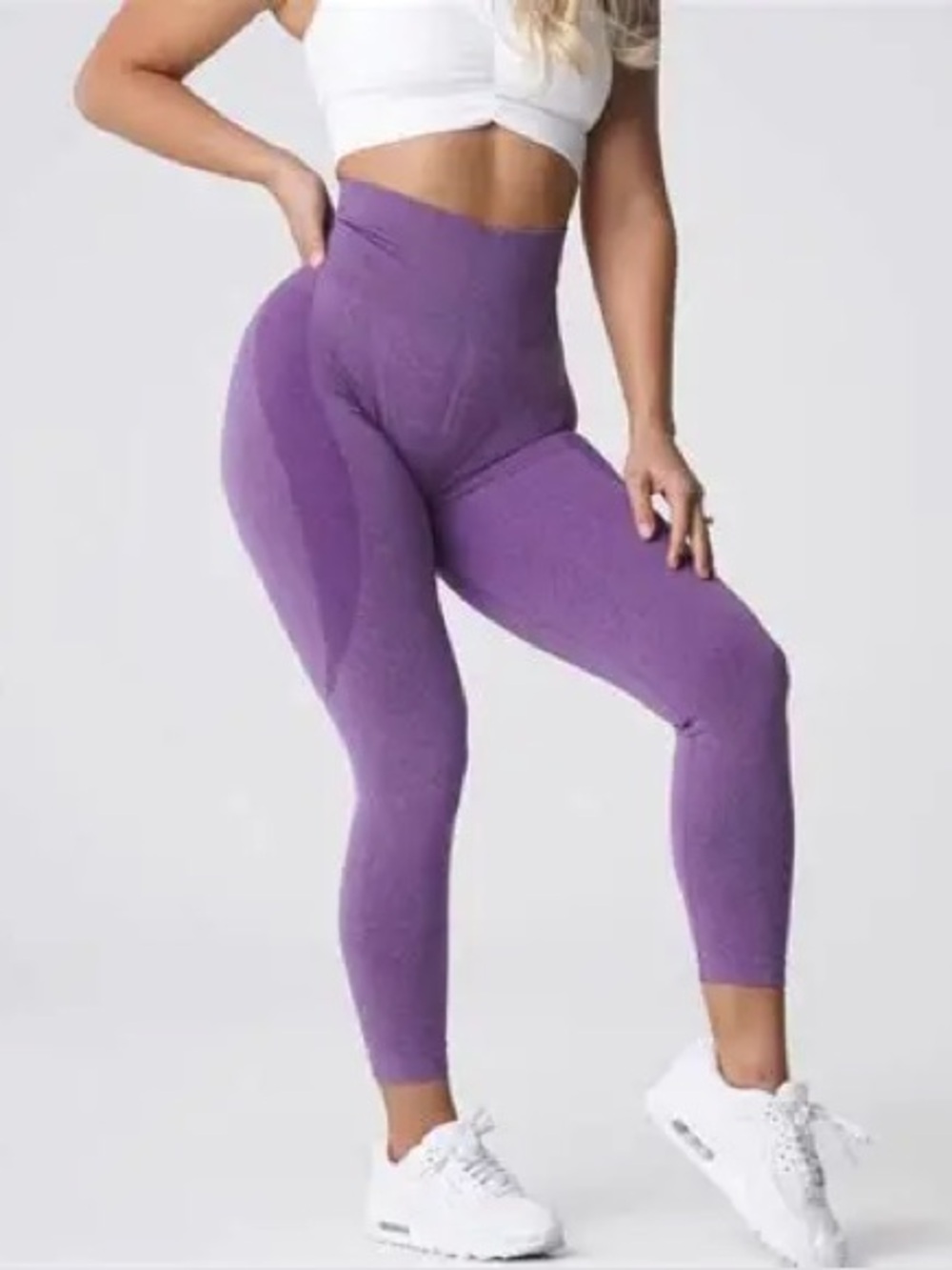 NVGTN Violet Contour Seamless Leggings
